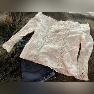 White off shoulder Top